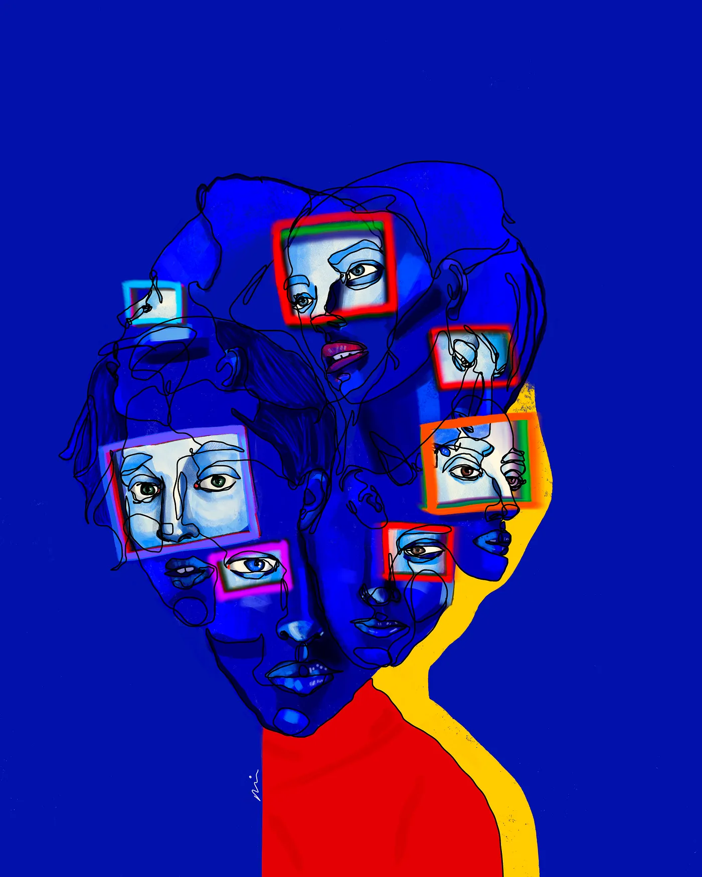 The Portals — painting, 2024