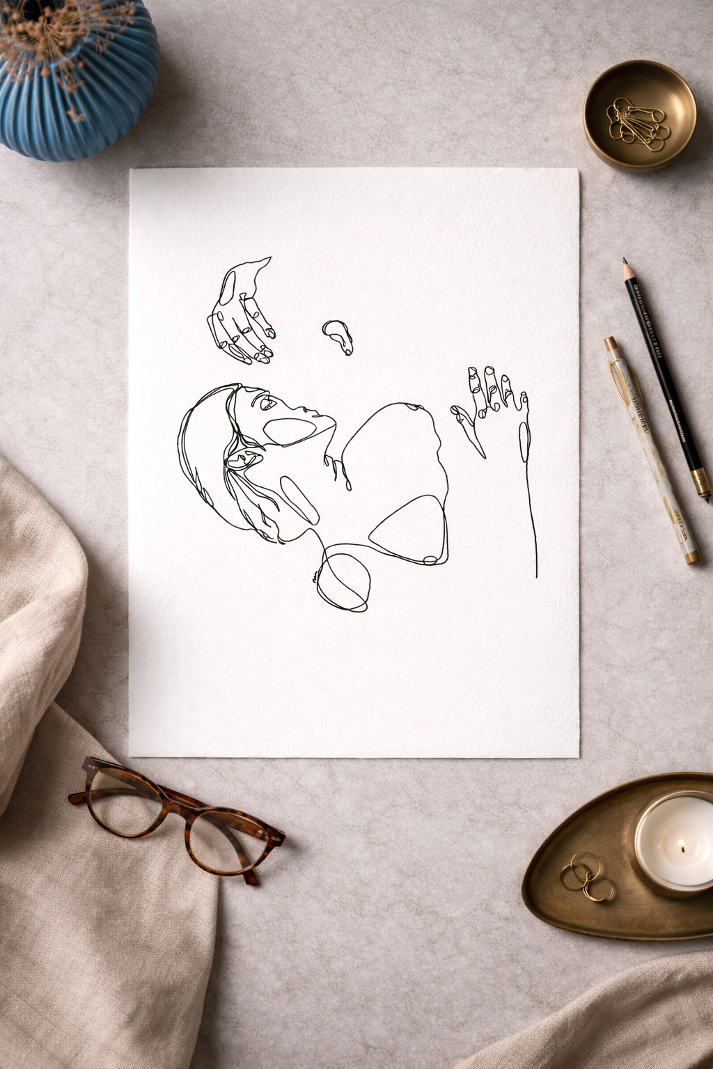 'Clocks' Fine Art Print